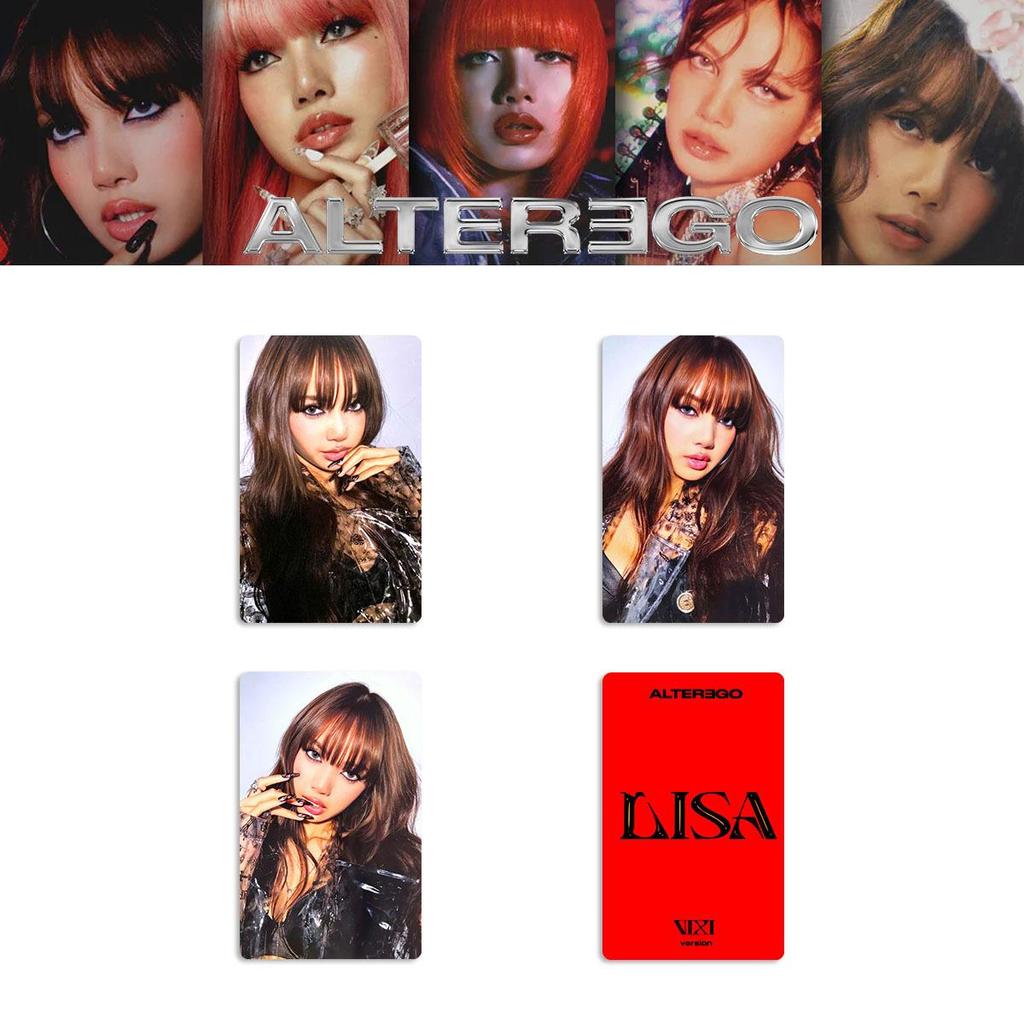 LISA "ALTER EGO" Album Photocard Set: SUNNI, VIXI, ROXI K4 AM Special Edition.