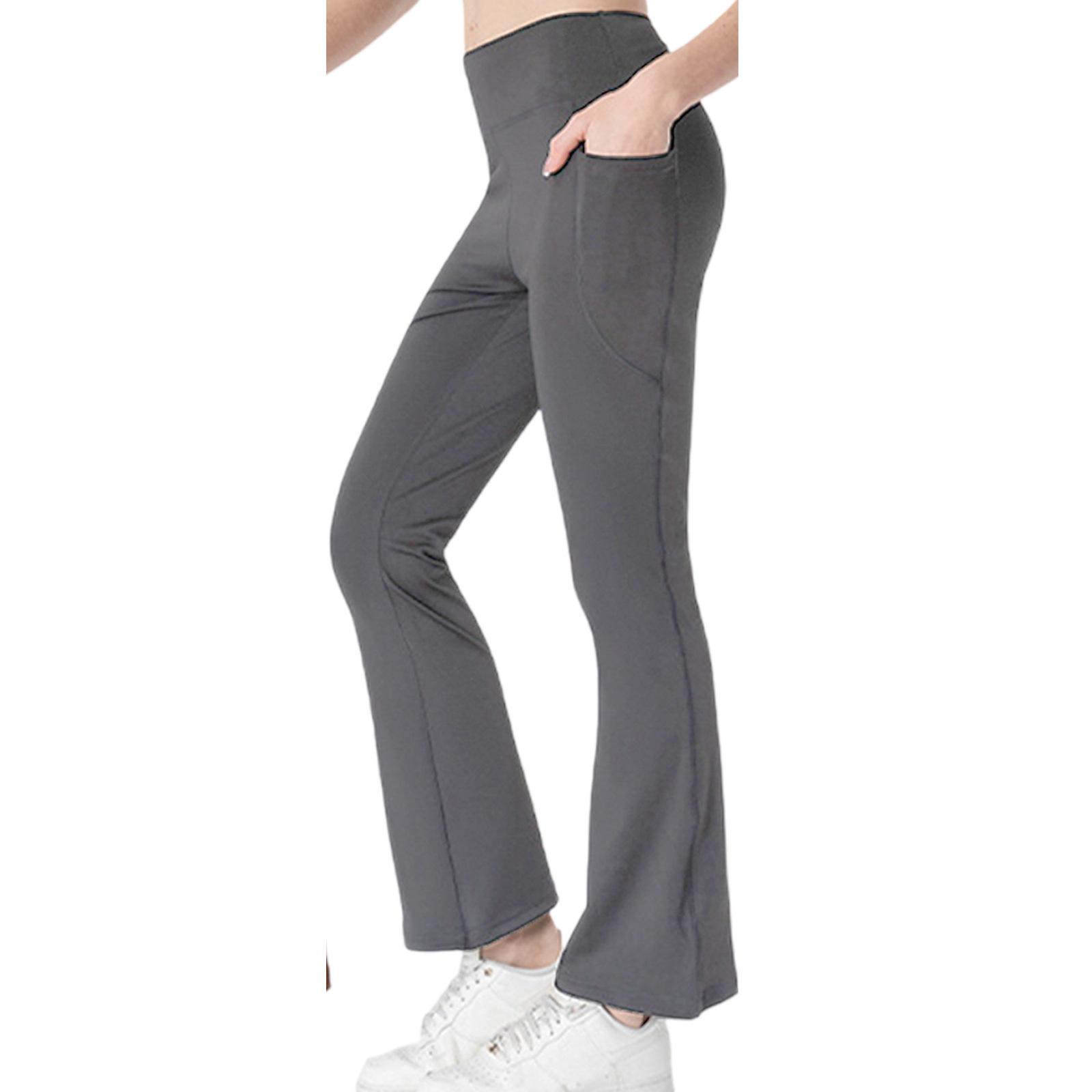 Xiin High-Waisted Butt-Lifting Yoga Pants: Quick-Drying, Breathable, Slimming Micro-Flare Fitness Pants Large