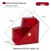 Heart-shaped Diamond Surface Jewelry Box - Automatic Opening Proposal Ring Storage
