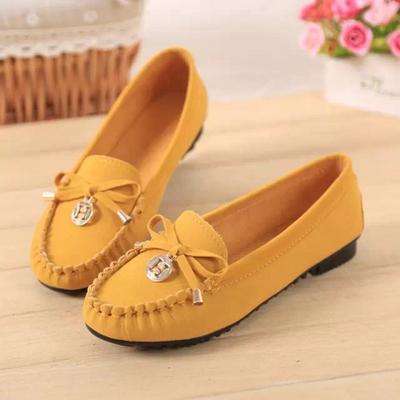 2024 Lässige Loafer Damen Flache Schuhe Damen Elegant Schmetterlingsknoten Bequeme Schuhe Damen Weich Klassische Büroschuhe