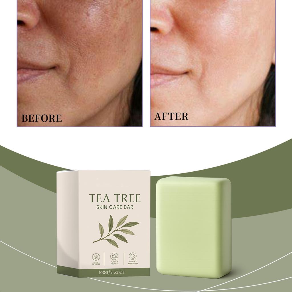 Oil Cleansing Soap Bar for Face and Body, Deep Cleansing Bar, , Gentle for Sensitive Skin, Leaves Skin Soft and Smooth