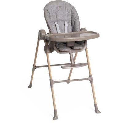 Hochstuhl - CHICCO - Polly Essential - 0/3 Jahre - Grau Asche