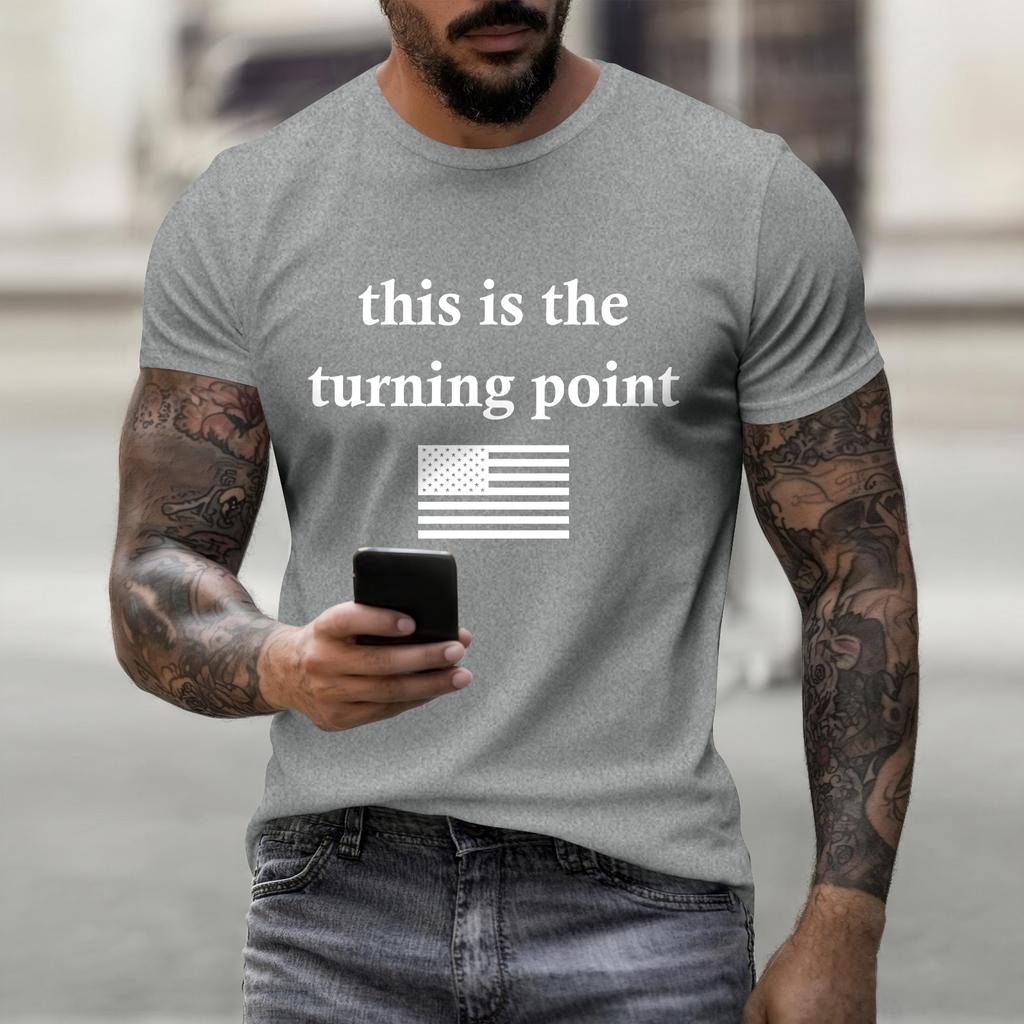 Fashion Round Neck Raglan Short Sleeve Workwear Printed Tops Ladies Summer Tops