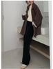 2024 Spring/Autumn Women's Long-Sleeve Korean Slimming Fashion Blazer