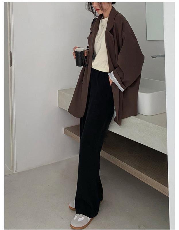 2024 Spring/Autumn Women's Long-Sleeve Korean Slimming Fashion Blazer