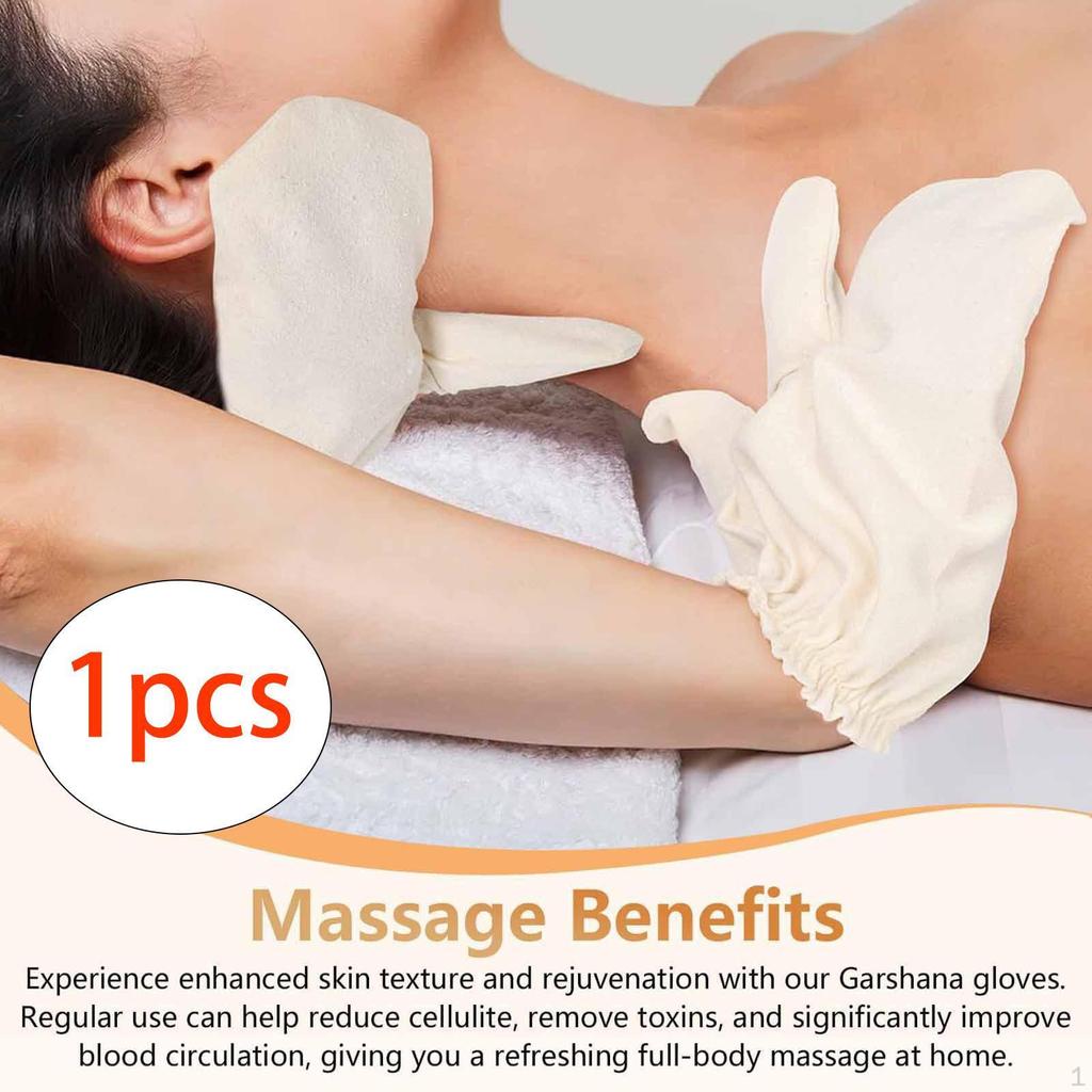 Bade-Peelinghandschuh Rückenwascher Waschlappen Bequem Mehrfachverwendung Robust Verschleißfest