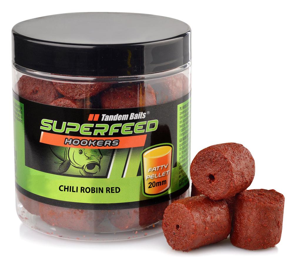 Superfeed hook fatty pellet 20mm/150g chili robin red
