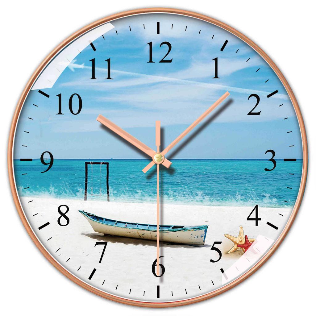 12 Zoll 30cm Zuhause Minimalistisch Leise Modische Uhr Kreative Schlafzimmerdekoration Personalisierte Leichte Luxus Wanduhr