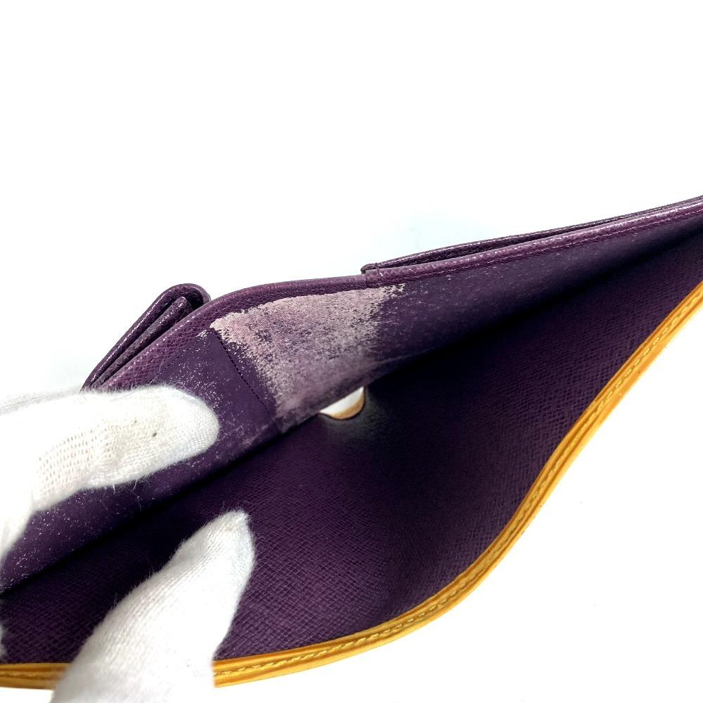 Louis Vuitton M63559 Epi Porte Vie Compact Folded Wallet Leather Tassiri Yellow