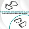Car Side Air Vent Outlet Cover Trim Frame Compatible with BMW 3 Series G20 G28 2020-2022, Central Side Dashboard Air Vent Outlet Cover Protective