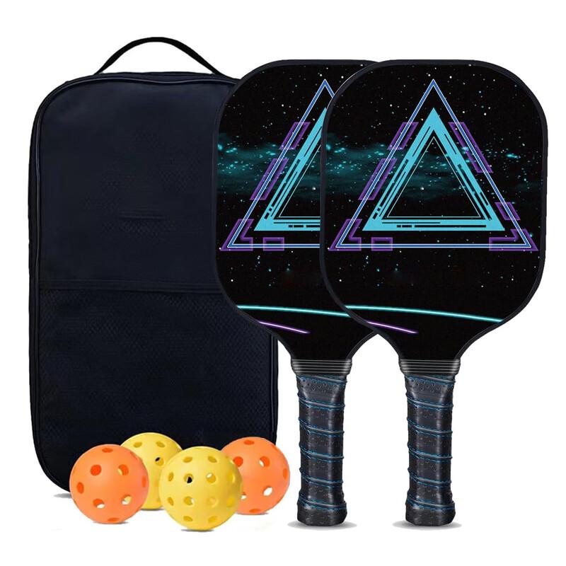 Jinsijian Fiberglass Honeycomb Pickleball Paddle Set