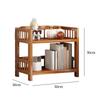 Bamboo Bathroom Shelf Coffee Bedside Table Display Rack Multifunctional Storage Stand Sturdy Corner