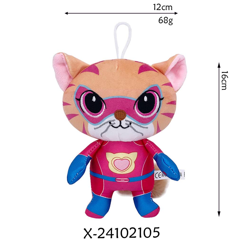 

Super Cats Heros Cartoon Anime Plush Toys Stuffed Plushies Doll розы красного