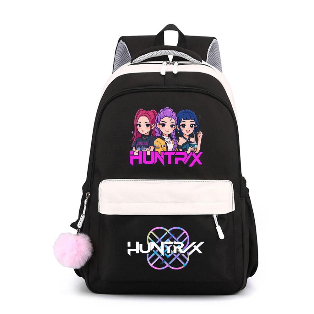 Anime Cute K-Pop Printed Large Capacity Waterproof Backpack for Teenger Student Girl Boy Schoolbag Bookbag Kid Gift Women Travel Bag Mochila