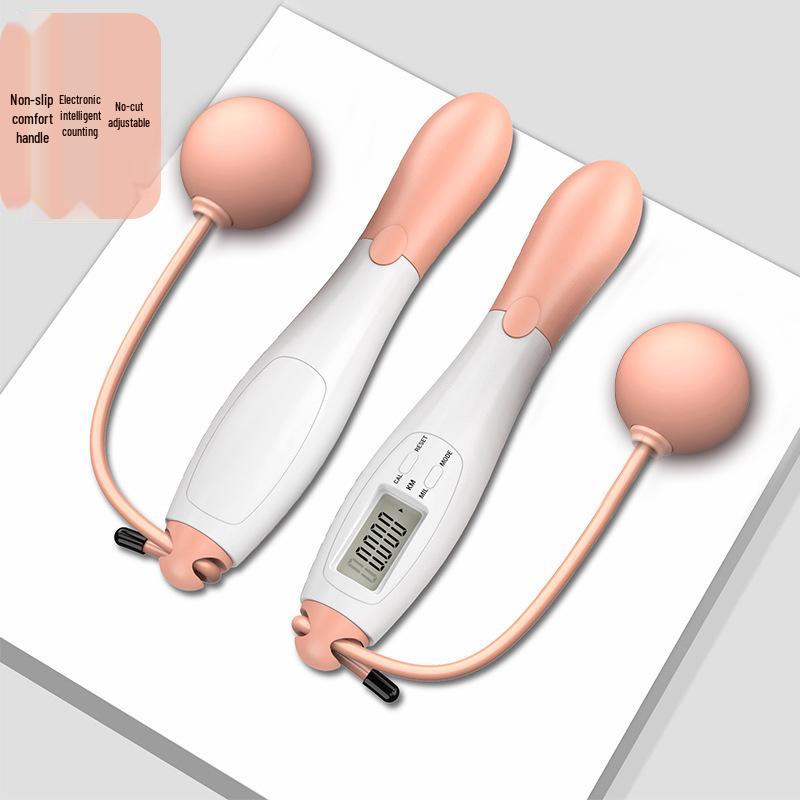 Slimme Snoerloze Verzwaarde Springtouw met Staaldraad en Teller voor Volwassenen