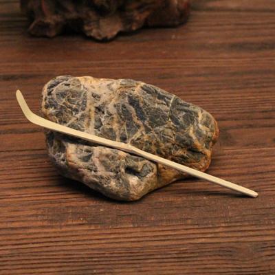 Bambu Çay Kaşığı Kepçe El Sanatları Aracı Çay Töreni Ahşap