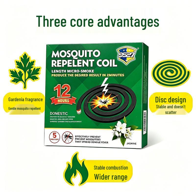 English Version 9527 Mosquito Coil Scented Insect Repellent & Deodorizer