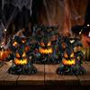Glow Effect Scary Tree Stump Lamp Mini Tree Stump LED Ghost Decor Lights  Window Holiday