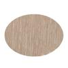 Place Mat Anti-scratch Insulated Oval Anti-slip PVC Table Placemat Household Supplies