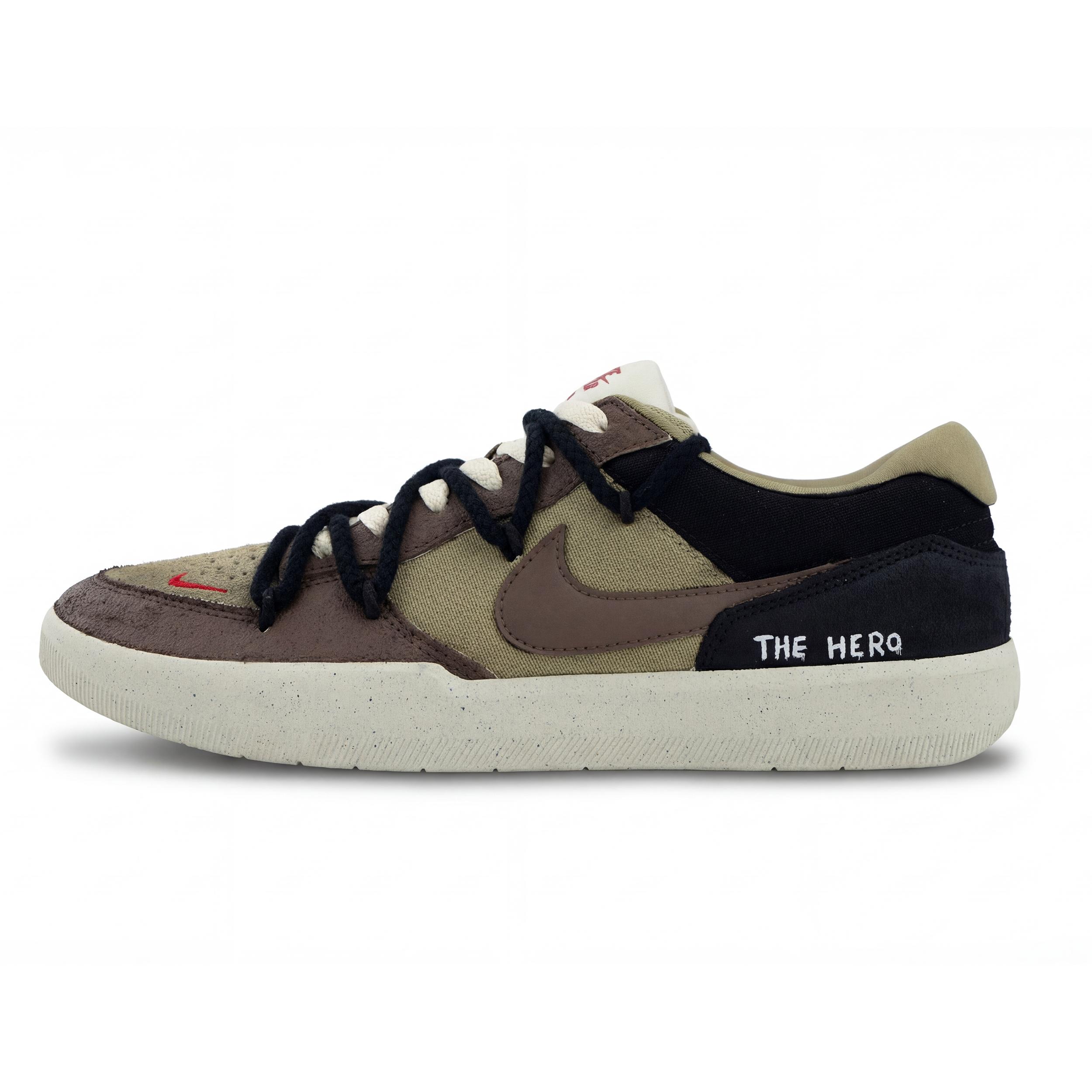 

Nike SB FORCE Abrasion Resistant Low top Skateboard Shoes Men s Light Umber DV5477-106(Team1149-) 43