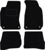 Black Velour Floor Mats For: Volkswagen Passat B5 FL Sedan, Station Wagon, Variant (2000-2005)