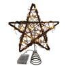 Beautiful Star Treetops Handmade Star with LED Lights Delicate Christmas Tree Toppers Decors