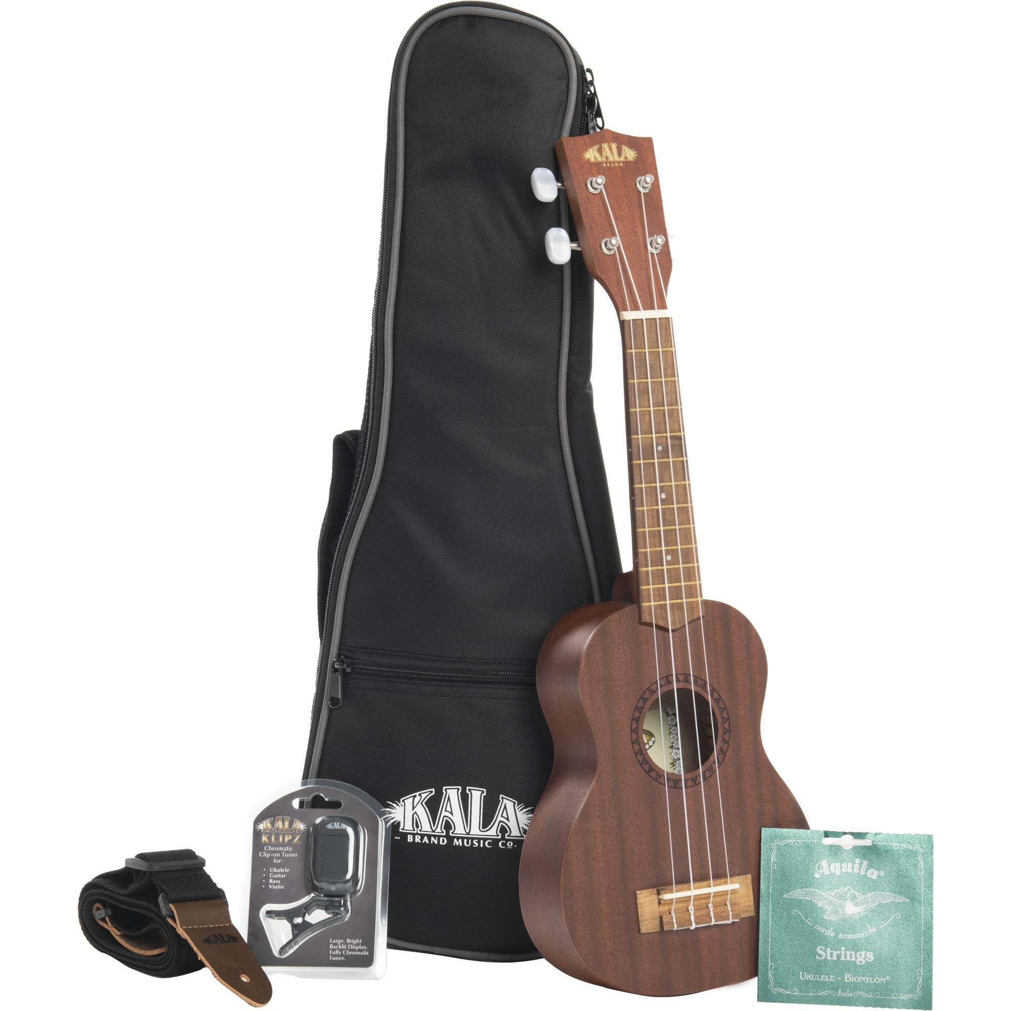 

KALA Ukulele Set Series Bundle Pack Корпус из красного дерева Сопрано Преемник KA-15 KA15S-BNDL-20_06 [модель KA-15S-BNDL] (Футляр/Ремешок/Запасные струны/Тюнер красное дерево