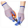 Breathable, Knitted, Protective Gloves, Striped, Anti Slip Gloves, Wear-resistant, Work Gloves, High Elasticity, Nylon Gloves