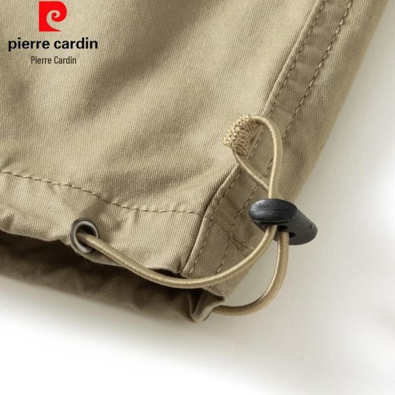 Pierre Cardin Men's 100% Cotton Multi-Pocket Casual Capri Pants