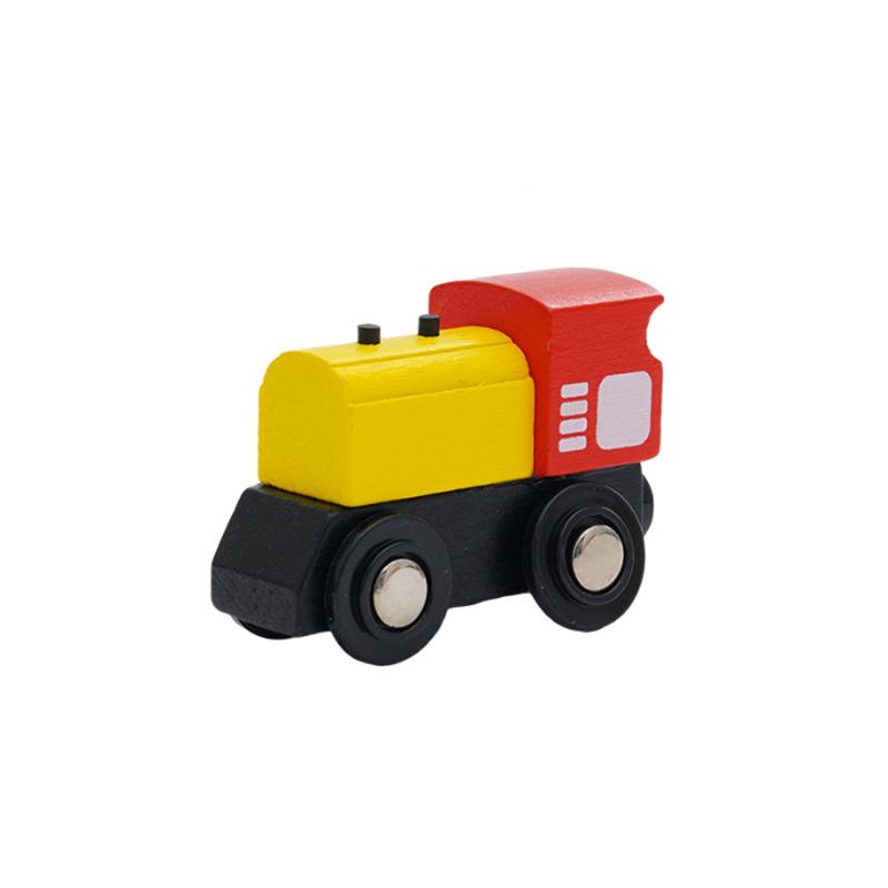 New Wooden Multifunctional Magnetic Car Scenery Car Toy For Kids Compatible with Thomas Wooden Train Track
