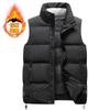 Feather Rong cotton vest men wish European and American sleeveless vest couple thickened warm jacket vest