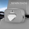 AAFF1 Car Tissue Paper Box Installed In Sun Visor Seat Armrest Box For MINI Cooper R56 F56 R50 JCW Cabrio Aceman Countryman Clubman