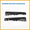 1 Pair Left and Right Side Front Bumper Retainer Support Bumper Bracket for Toyota Camry 2012-2015 5253606120 5253506130 Replacement