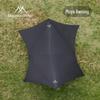 Mountain Guest Wood Canopy: Large Outdoor Rainproof Sunshade Shelter for Camping