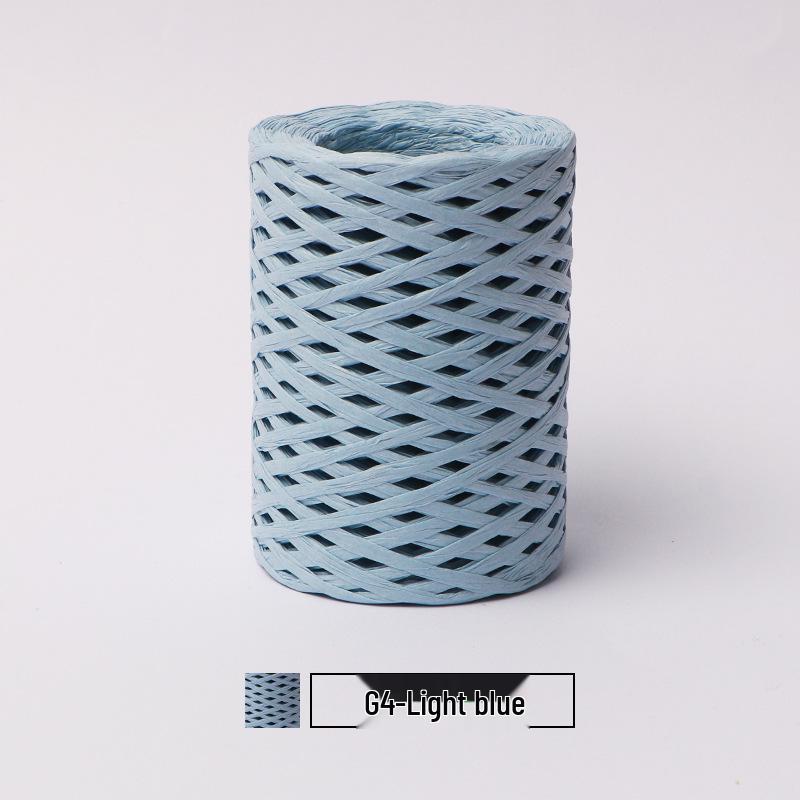 Cotton Raffia Yarn for Crocheting and Knitting Summer Hats and Bags