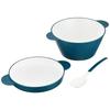 Tak Kids' Dish Soup Bowl Set, Medium, Navy, JTN-0191-NV