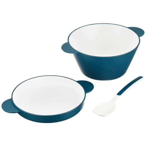Tak Kids' Dish Soup Bowl Set, Medium, Navy, JTN-0191-NV