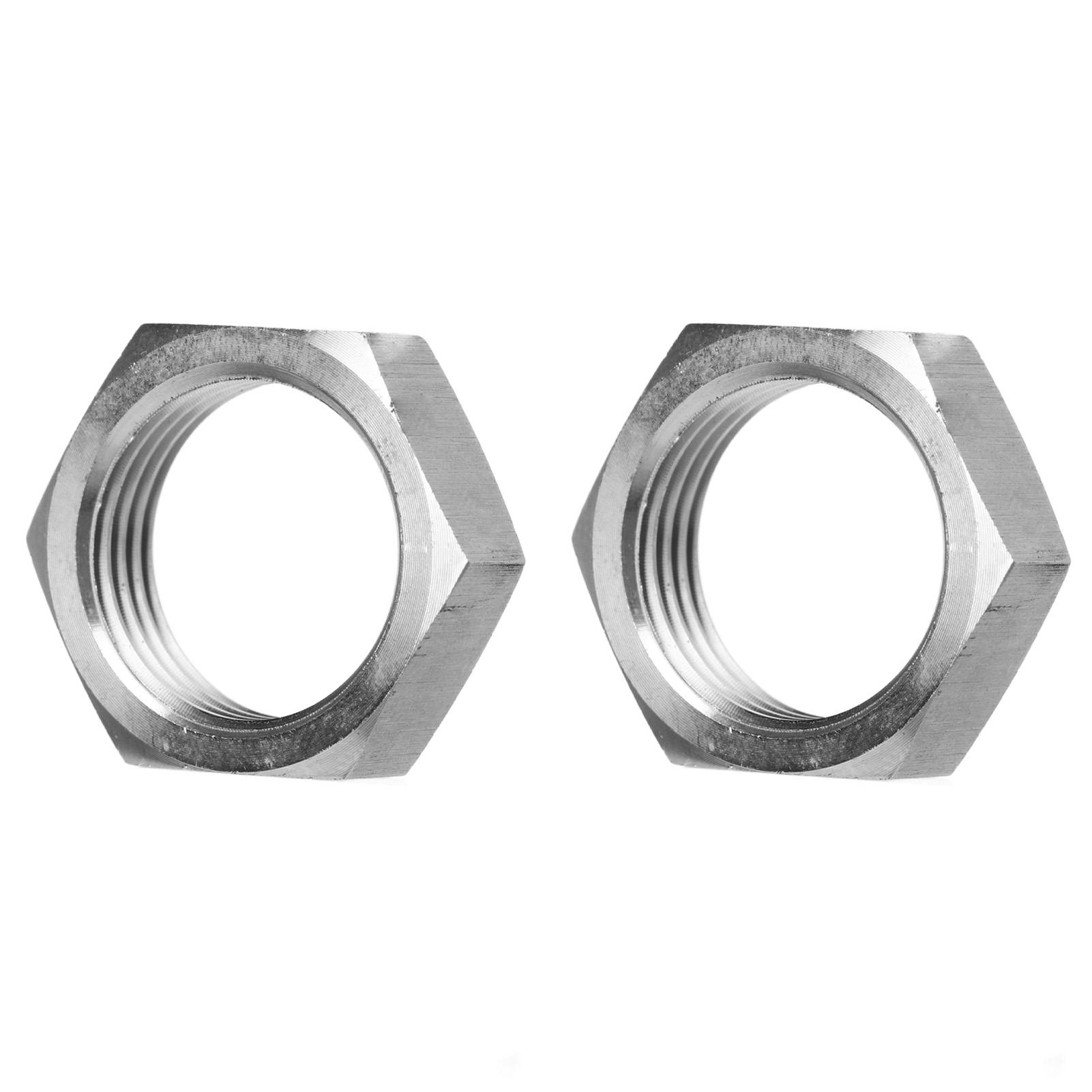 2 шт. Шестигранная гайка Масляный шланг Трубка Фитинг Адаптер Топливная магистраль Нержавеющая сталь для Автомобилей
