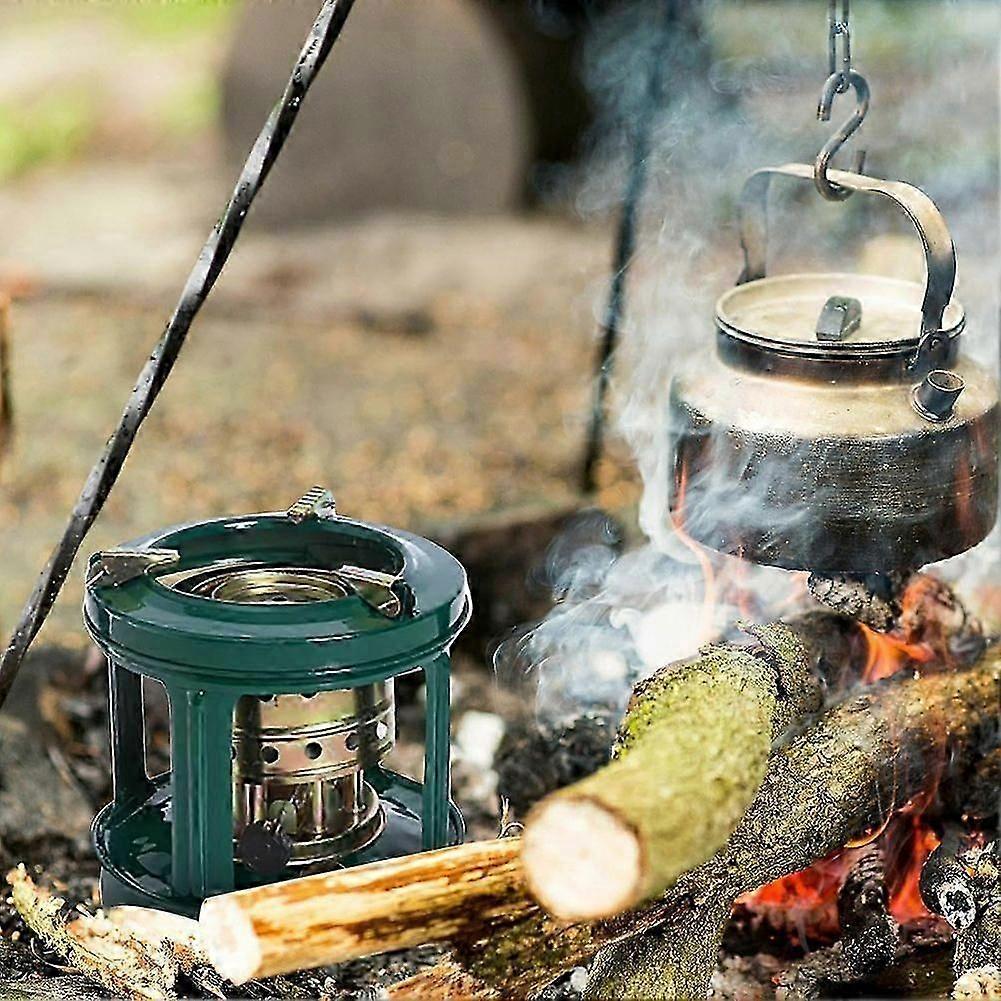 Portable Kerosene Stove Compatible with Diesel & Alcohol, Outdoor Camping & Picnic Cooker, Home Burner for Heating, Cooking & Boiling