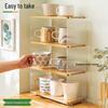 Changbaosen 3-Tier Plastic Desktop Storage Shelf