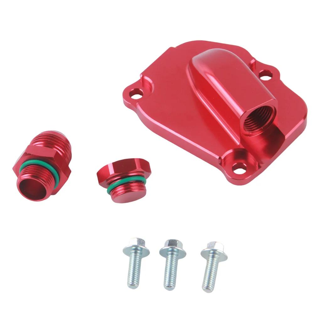 All Out Fab K Series Tensioner Plate 90° Billet Oil Drain catch can K20 K24 BLEM