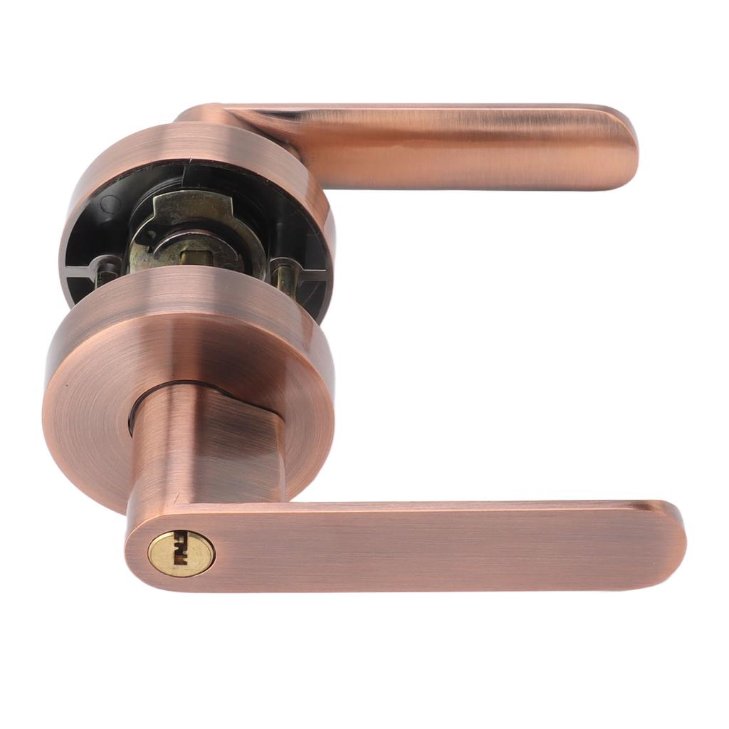 Passage Door Lever Set Aluminum Alloy Simple Modern Door Entry Lever Lock for Hallway Closet