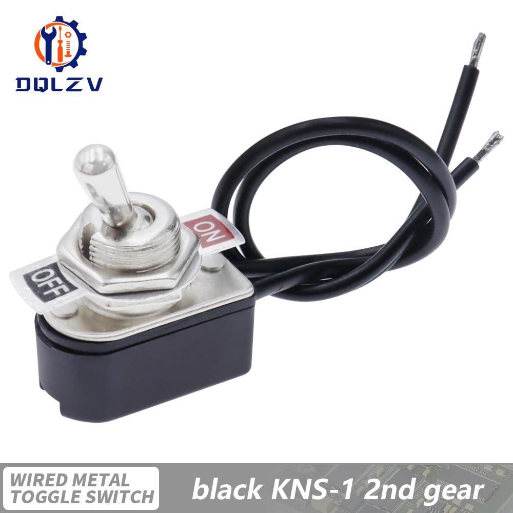 Mini Toggle Switch High Quality AC 6A/125V 3A/250V 2 Pin Toggle Rocker Switch ON/Off Latching Heavy Duty Car