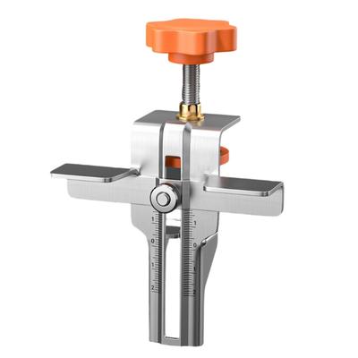 Heavy Duty Steel Cabinet Door Mounting Jig Positioning Tool Adjustable Clamp Protective Sleeve For Precise Installation