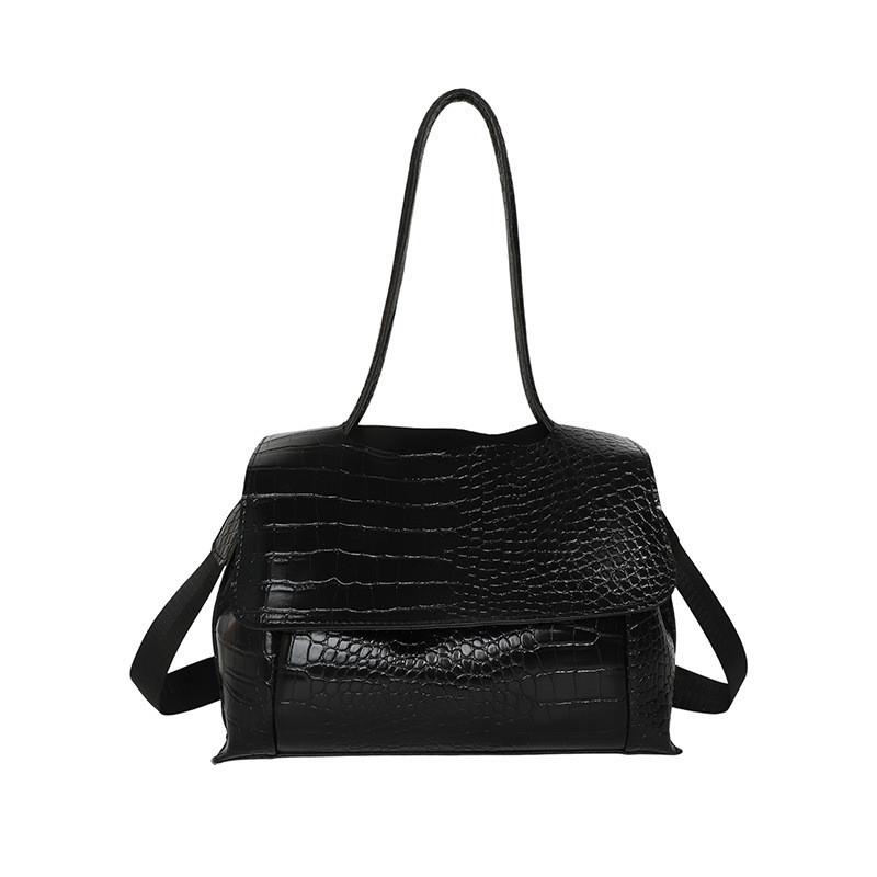 Pu Water Bucket Tote Bag With Magnetic Closure For Daily Urban Use