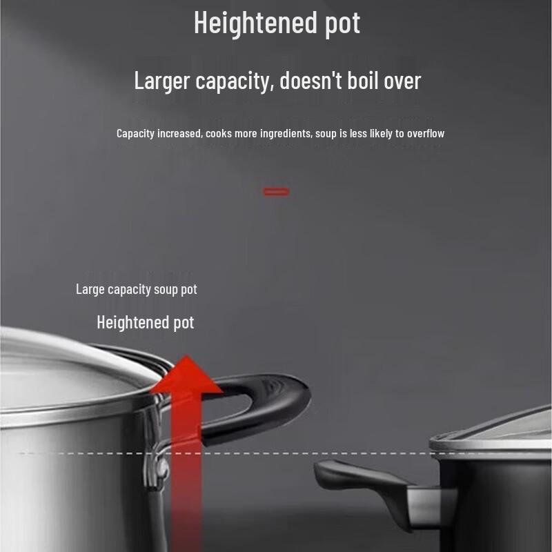 SUPOR 304 Stainless Steel Soup & Stew Pot