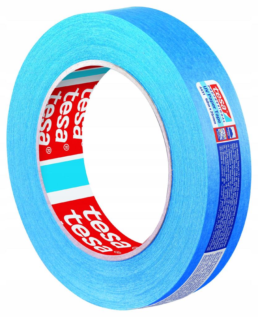 Tesa UV Paper Masking Tape Outdoor Up To 7 Days 50M X 38Mm