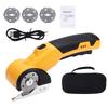 Cordless Electric Scissors 3.6V Re Able Cardboard Box Cutter Fabric Scissor with Spare Blade   Lock & LED Light for Leather Carpet Plast