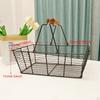 Iron Wire Fruit Basket Bowl Storage Stand Centerpiece,Counter Display Organizer Vegetable Holder for