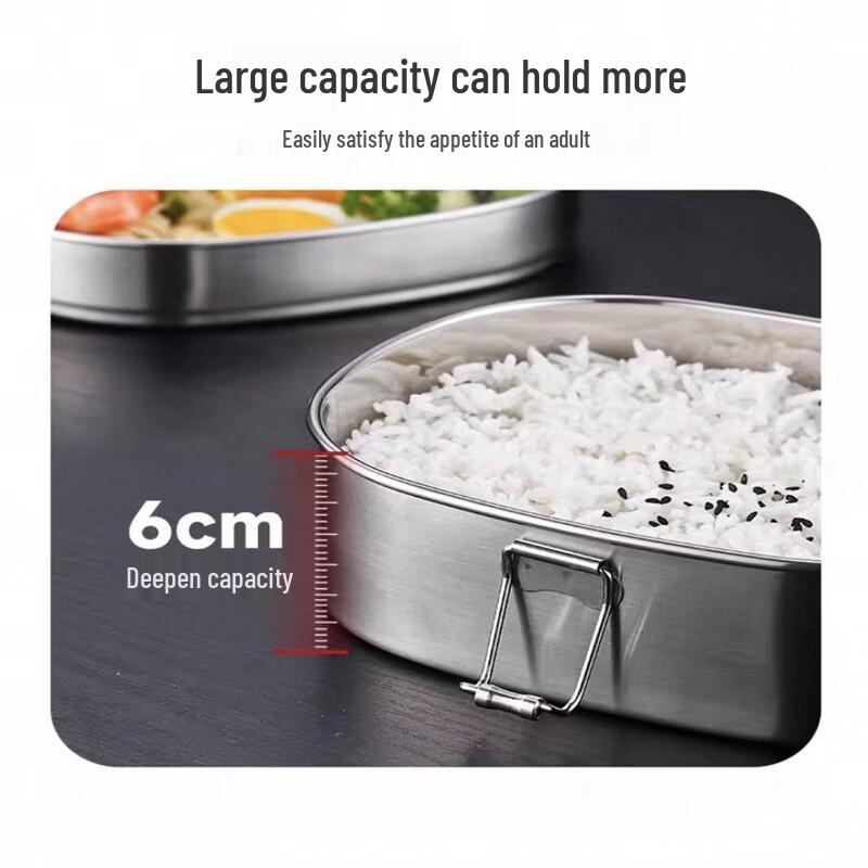 Selia Large 201 Stainless Steel Lunch Box